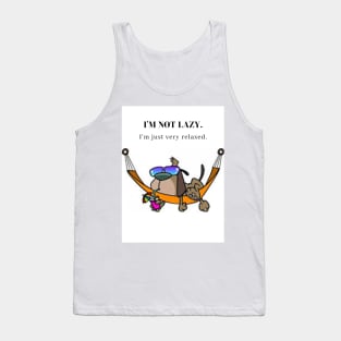 I'm not lazy. Tank Top